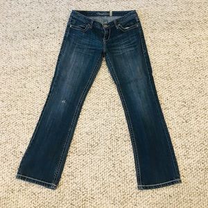 American Eagle classic blue jeans